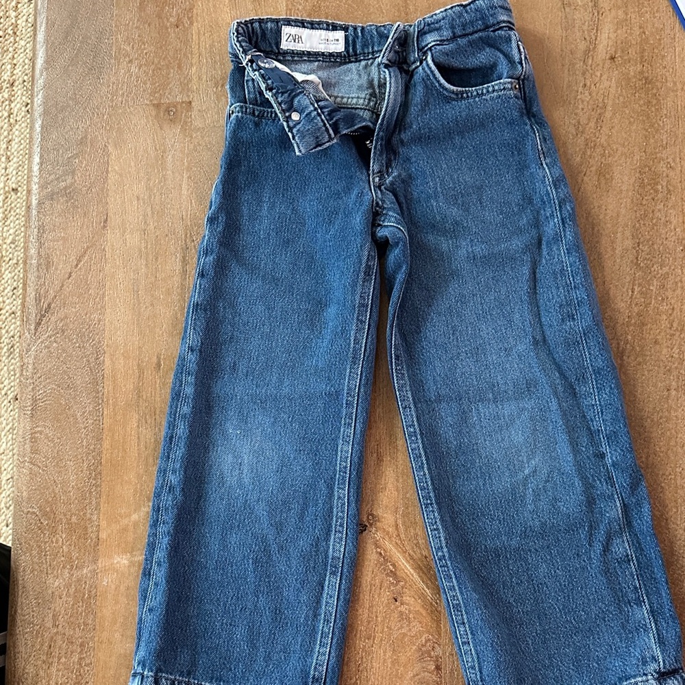 Zara Girls wide-leg Jeans
